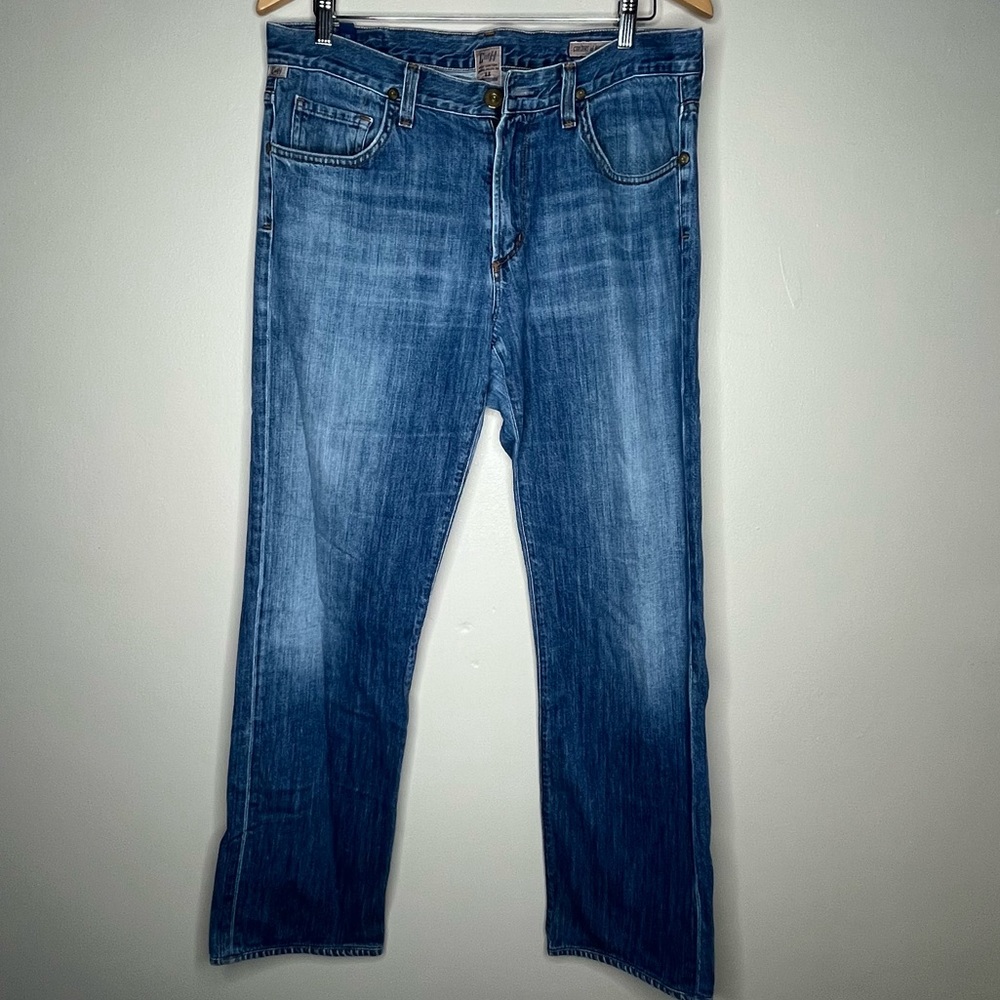 Citizens of Humanity Sid Mens Straight Leg Jeans Size 34
